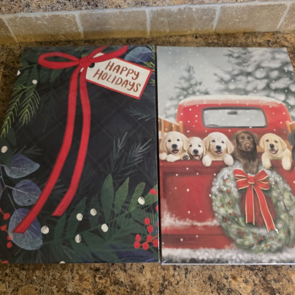 20 Gift Boxes Holiday Gift Bags Brand New Sealed